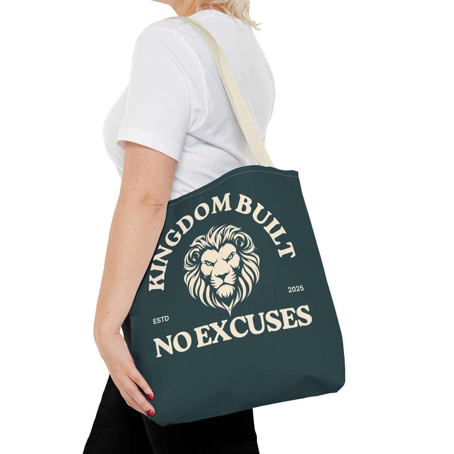 Kingdom Built Durable Everyday Tote Bag – Spacious, Lightweight & Versatile Carryall