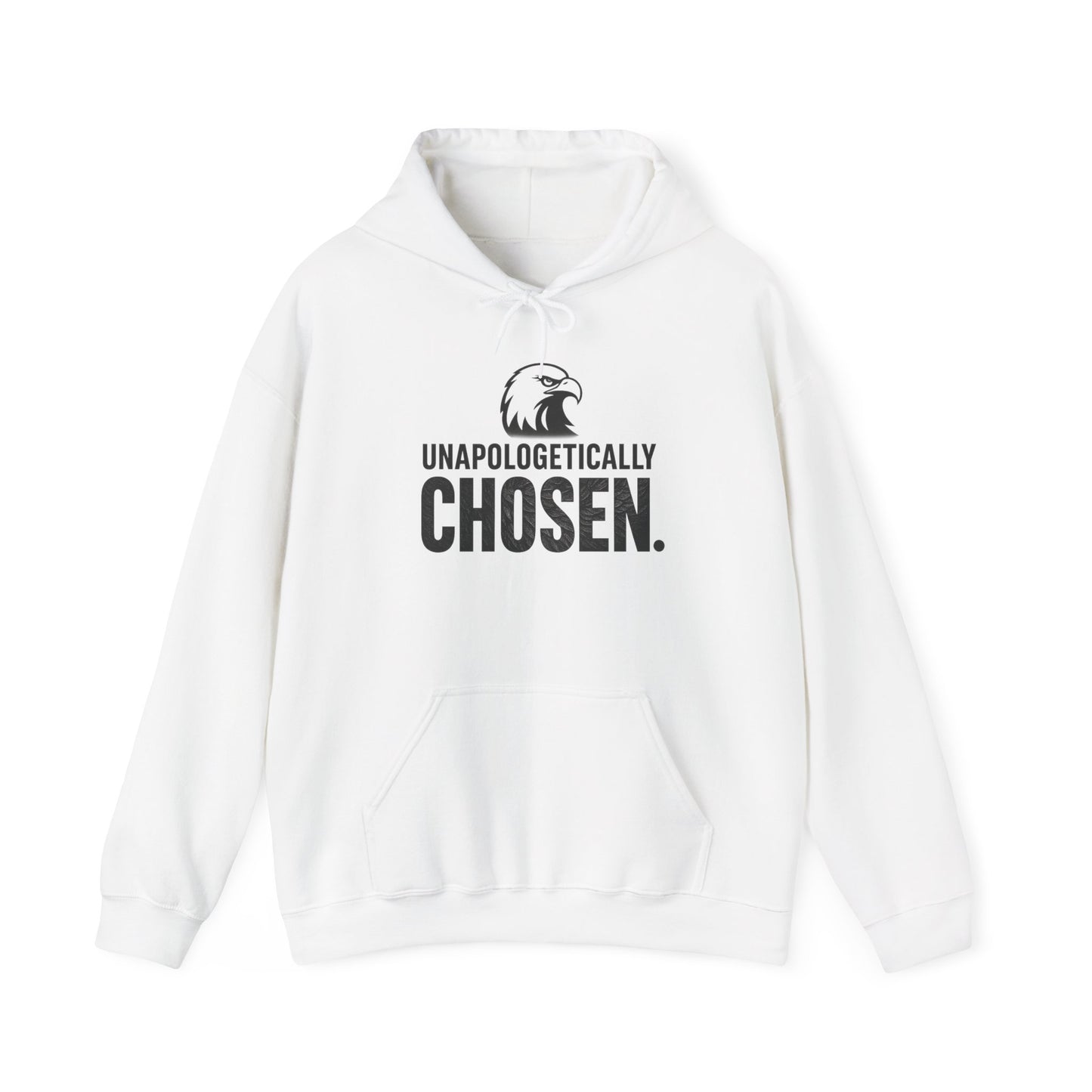 Unapologetically Chosen Hoodie | Unisex Motivational Hoodie, Casual Outfit, Sportswear Gift, Inspirational Apparel