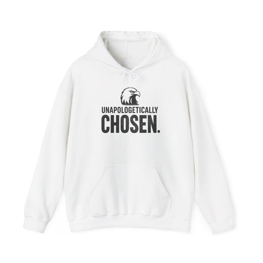 Unapologetically Chosen Hoodie | Unisex Motivational Hoodie, Casual Outfit, Sportswear Gift, Inspirational Apparel