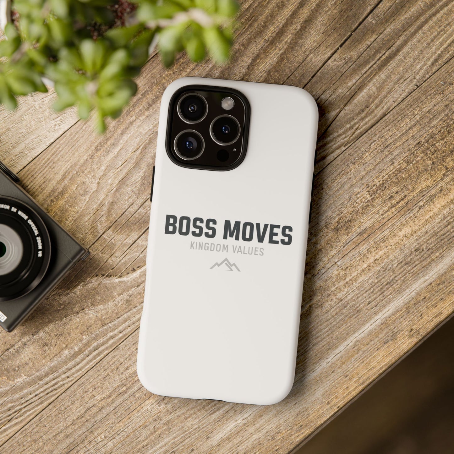 Boss Moves Phone Case - Kingdom Values Design for iPhone 12 to iPhone 16
