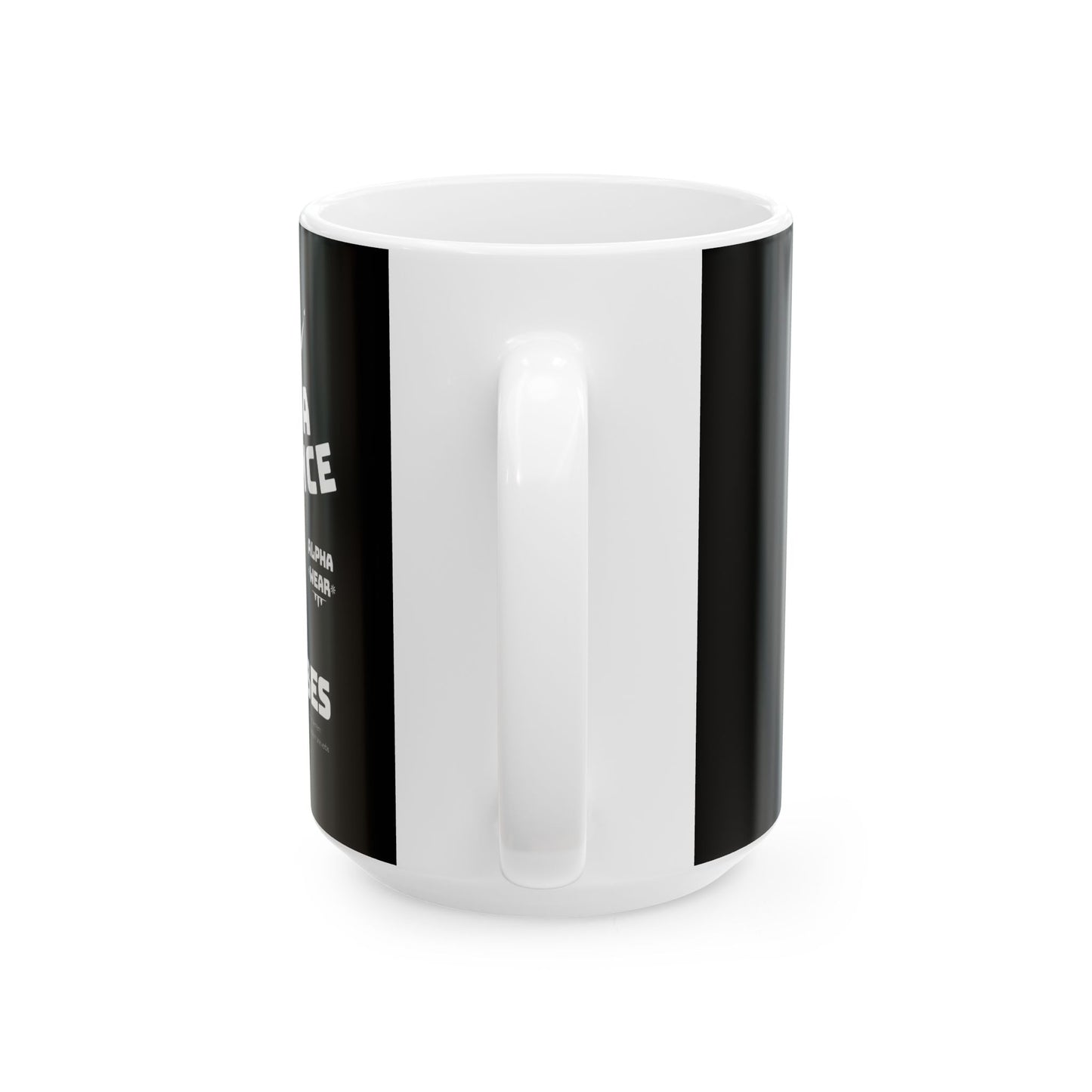 Ceramic Coffee Mug, Alpha Presence (Wolf) | Gift for Coffee Lovers,  Office Decor,