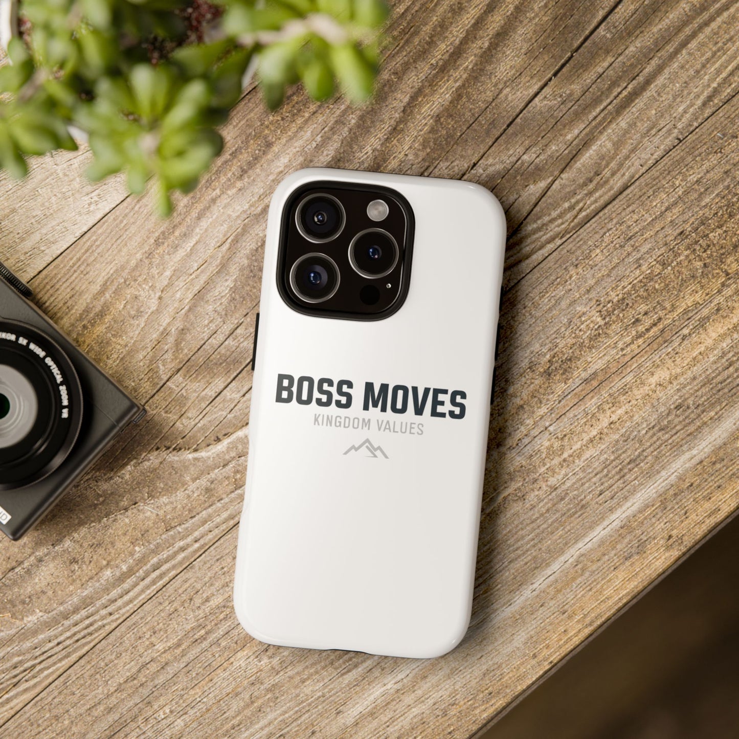 Boss Moves Phone Case - Kingdom Values Design for iPhone 12 to iPhone 16