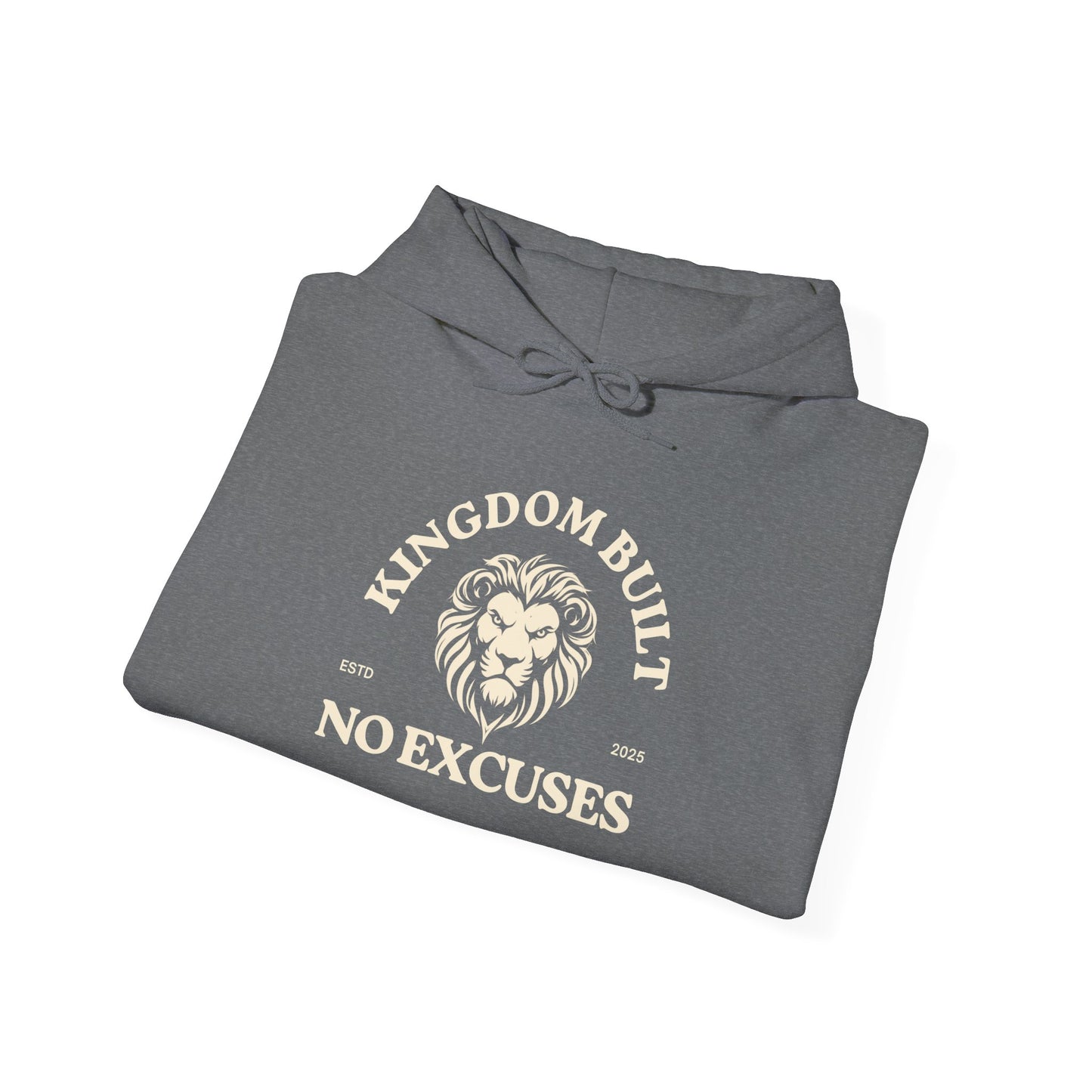 Kingdom Built Unisex Heavy Blend Hoodie – Soft Fleece, Warm & Durable for Everyday Wear