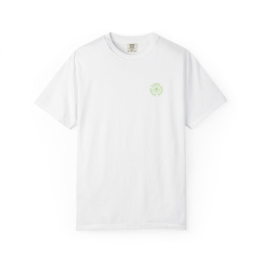 Greatness (Lime) Unisex Garment-Dyed T-Shirt – Soft, Durable & Comfortable Everyday Wear