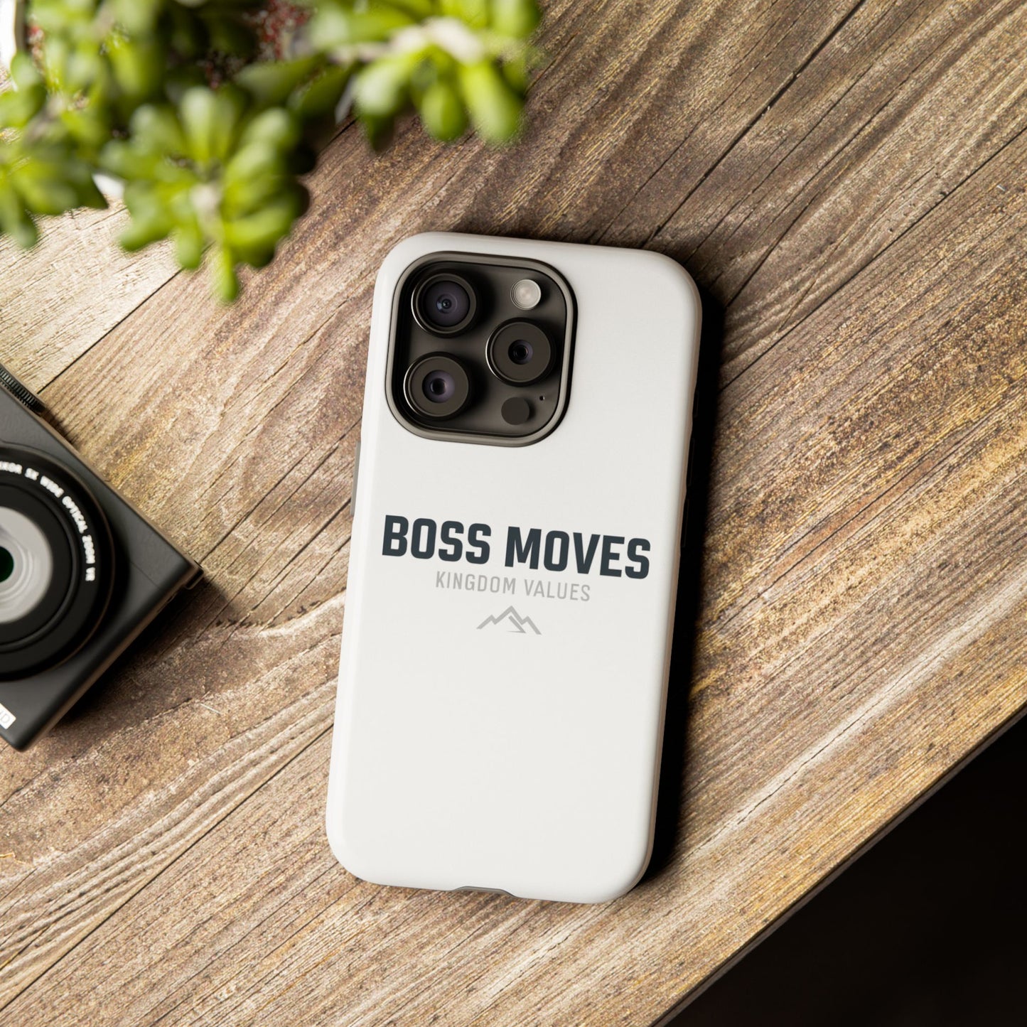 Boss Moves Phone Case - Kingdom Values Design for iPhone 12 to iPhone 16