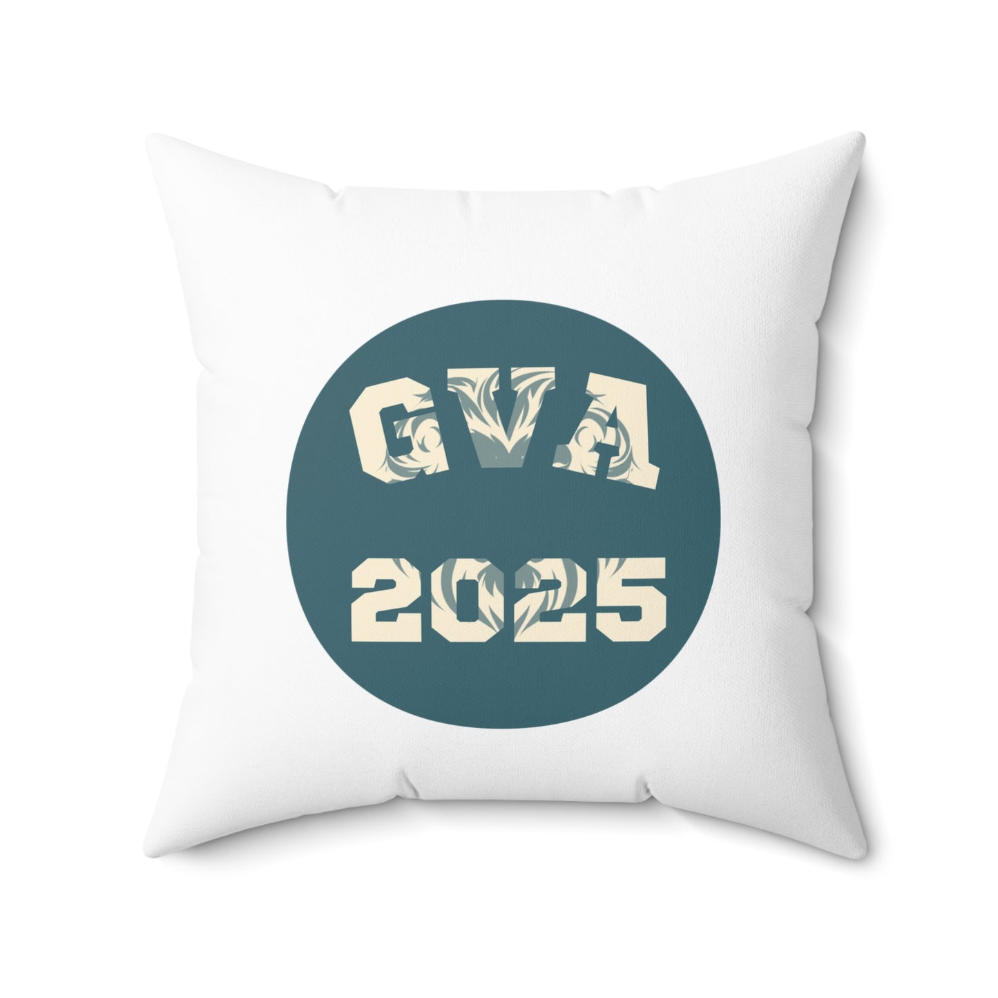 GVA25 Soft & Durable Square Pillow – Plush Polyester Cushion for Home & Office Decor