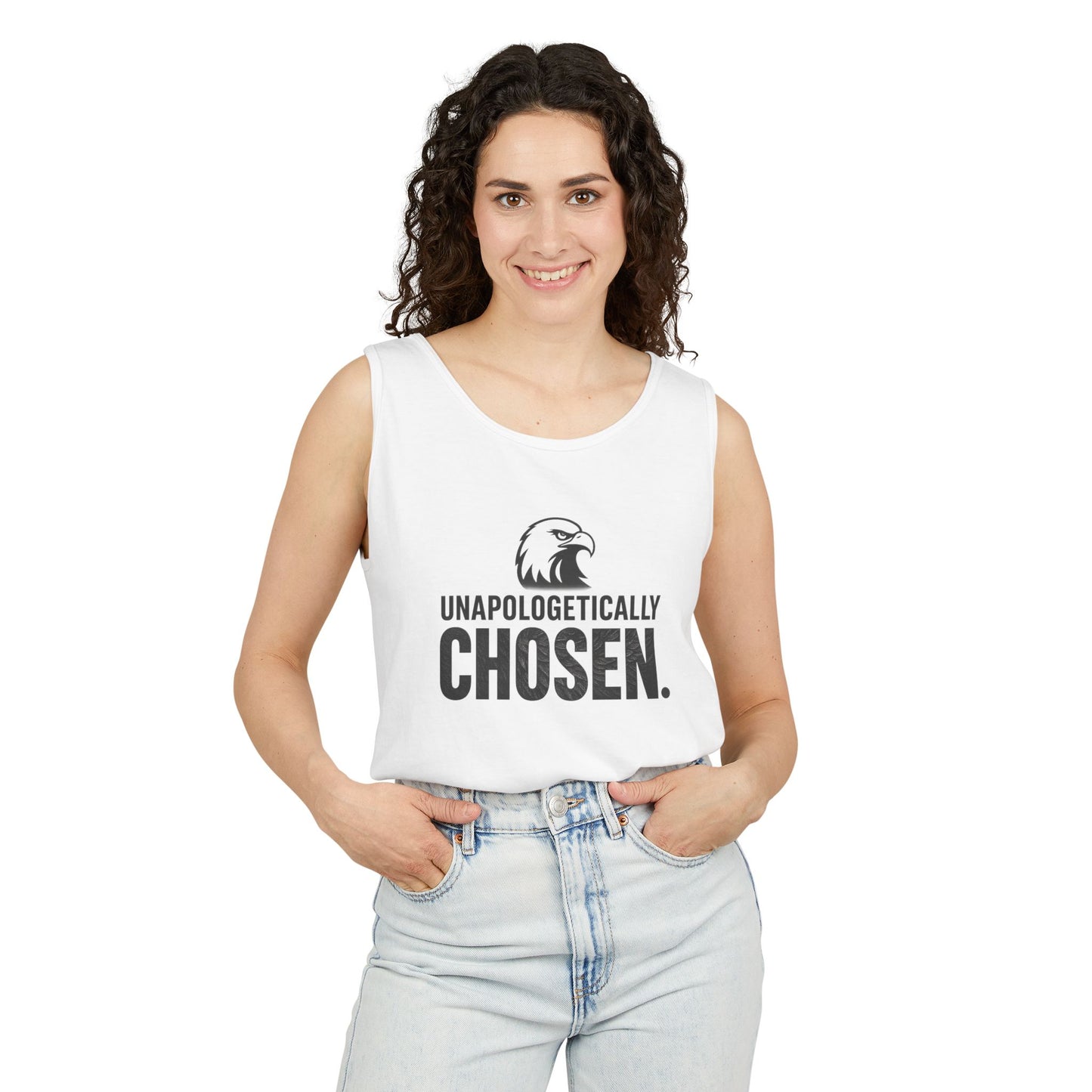 UC Unisex Garment-Dyed Tank Top, Summer Style, Casual Wear, Gifts for Him, Athleisure, Relaxed Fit