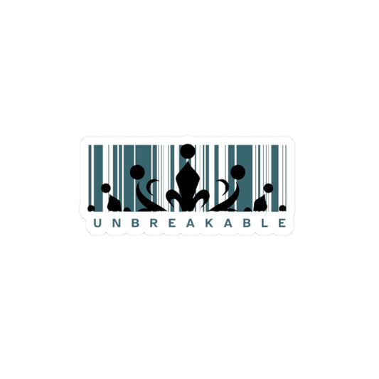 Unbreakable Sticker – Durable Kiss-Cut, Glossy Finish, Scratch-Resistant