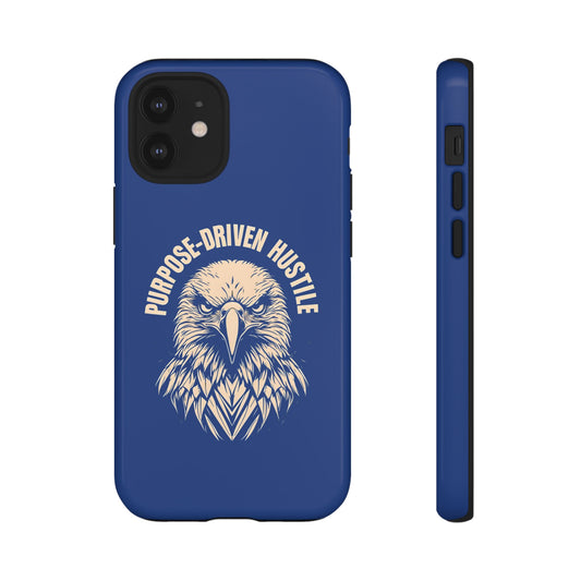 Purpose-Driven Hustle Phone Case - Eagle Design for iPhone 12 to iPhone 16