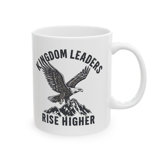 Kingdom Leaders Ceramic Mug – Glossy Finish, 11oz & 15oz, Dishwasher & Microwave Safe
