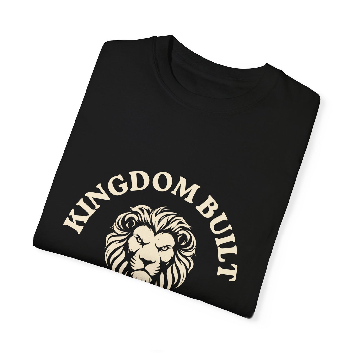 Kingdom Built Unisex Garment-Dyed T-Shirt – Soft, Durable & Comfortable Everyday Wear