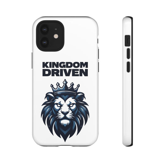 Kingdom Driven Phone Case - Lion Crown Design for iPhone 12 to iPhone 16