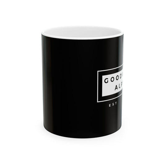 Ceramic Coffee Mug, GVA ESTD25 | Gift for Coffee Lovers,  Office Decor,