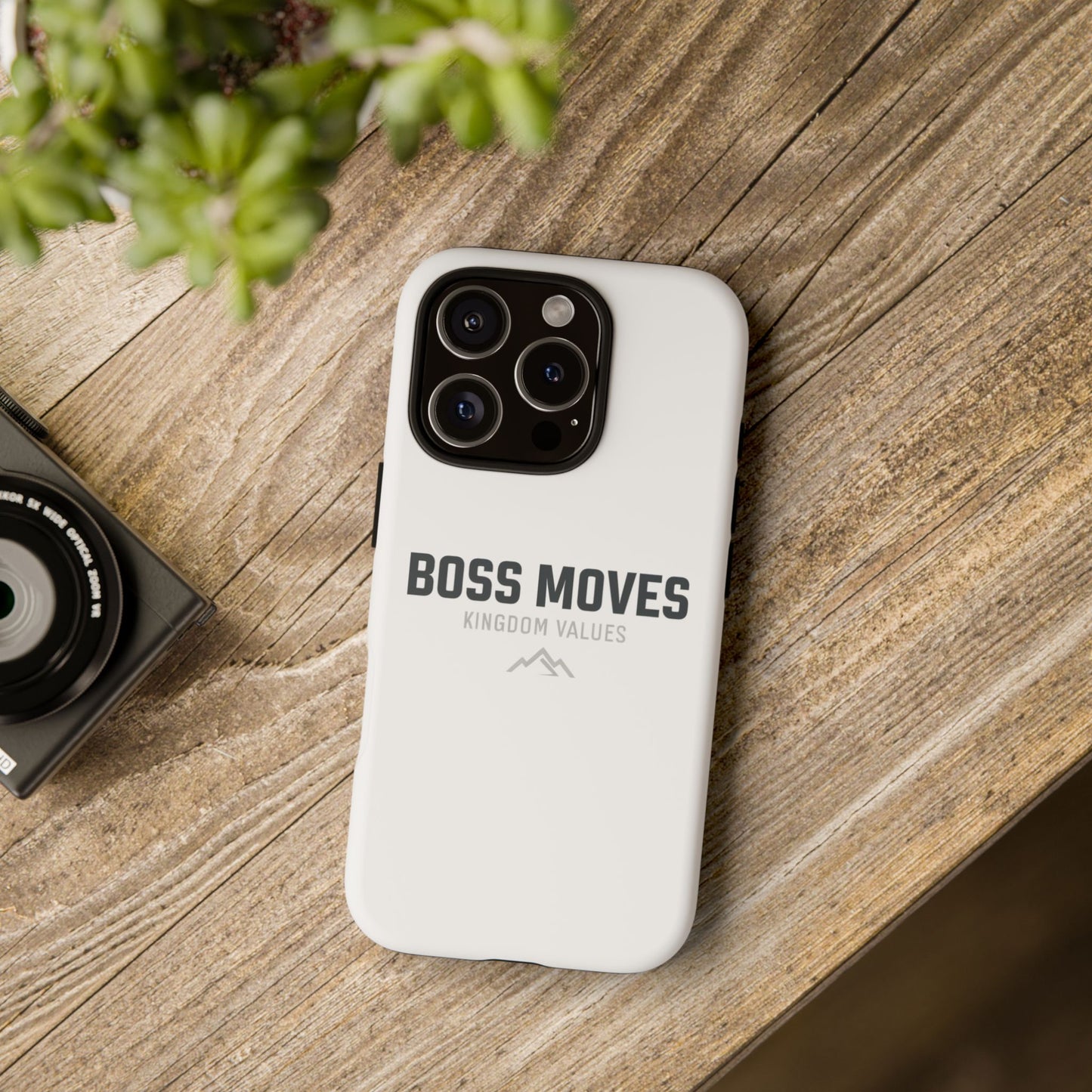 Boss Moves Phone Case - Kingdom Values Design for iPhone 12 to iPhone 16