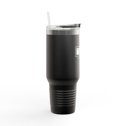 GVA ESTD 25 Insulated Travel Mug 40oz | Coffee Tumbler, Tea Cup, Gift for Him Her, Road Trip Mug, Personalized
